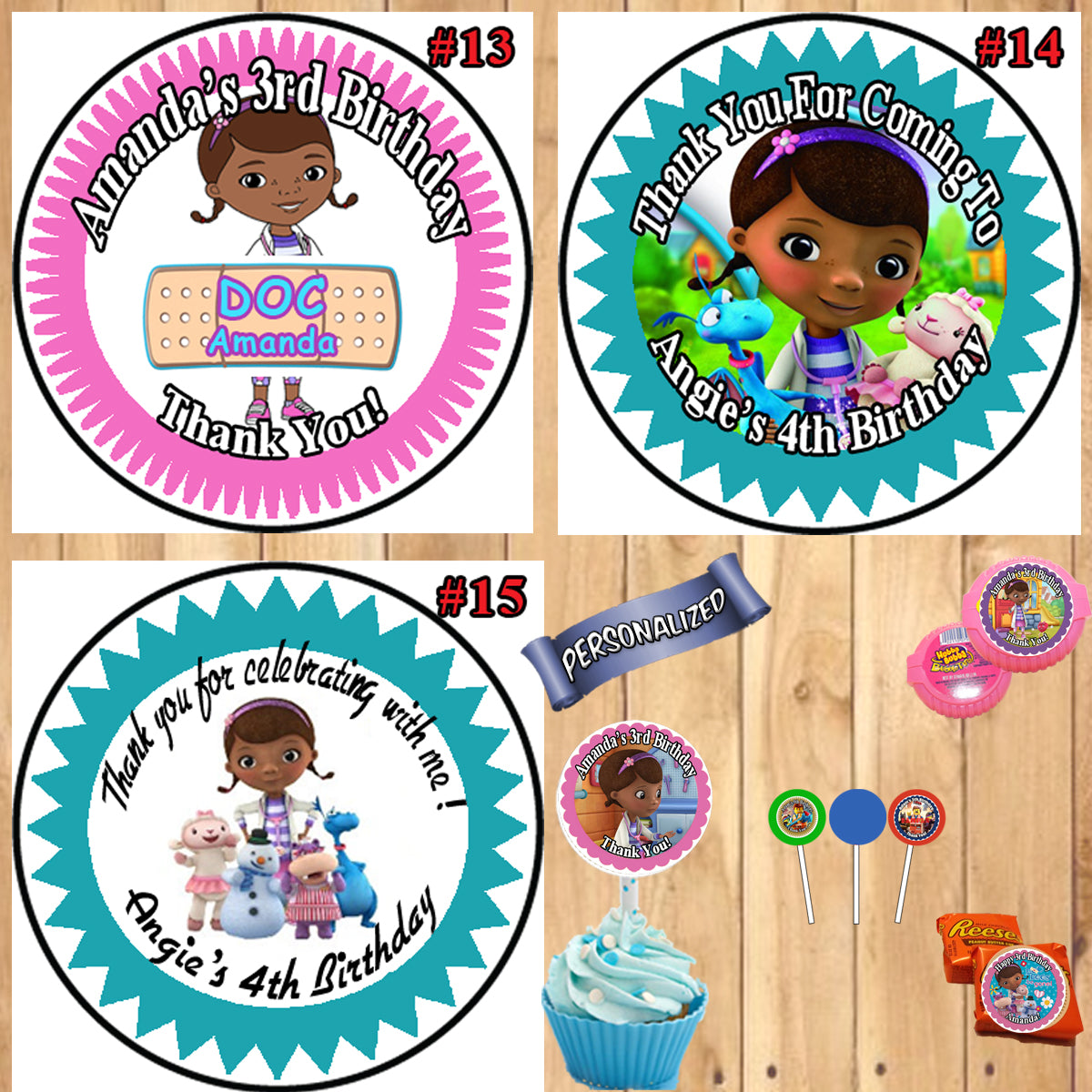 Doc Mcstuffins Birthday Printables