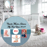 Baby Keepsake Personalized CD or DVD Custom Made Baby Photo printed on front of Disk NOT a Label