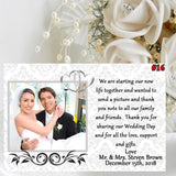 Wedding Photo Thank You Card 10 each Printed Personalized with Envelopes Custom Made