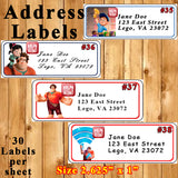 Ralph Breaks The Internet Printed Birthday Stickers Water Bottle Address Popcorn Favor Labels Personalized Custom Made